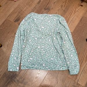 Girls Long Sleeve Animal Print Top